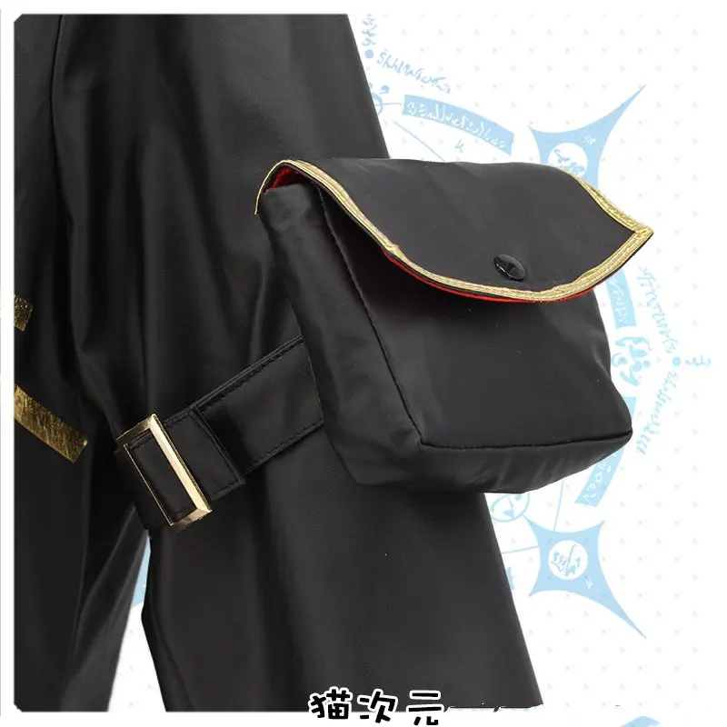 Костюм для косплея FGO Gilgamesh Мужская водолазка на заказ черная униформа Рождество