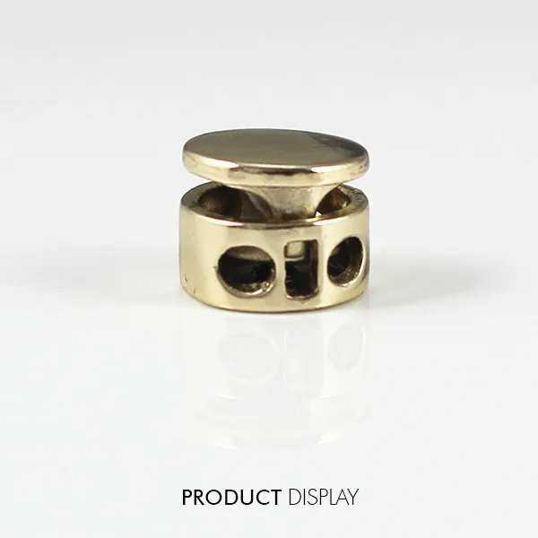 10 шт., металлическая пружинная застежка с двумя отверстиями