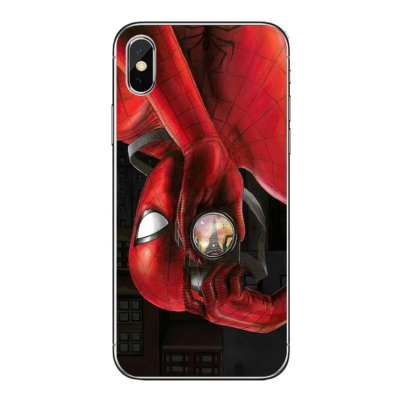 Человек-паук Marvel Hero DC Venom для Motorola Moto X4 E4 E5 G5 G5S G6 Z Z3 G3 C Play Plus мягкие прозрачные чехлы