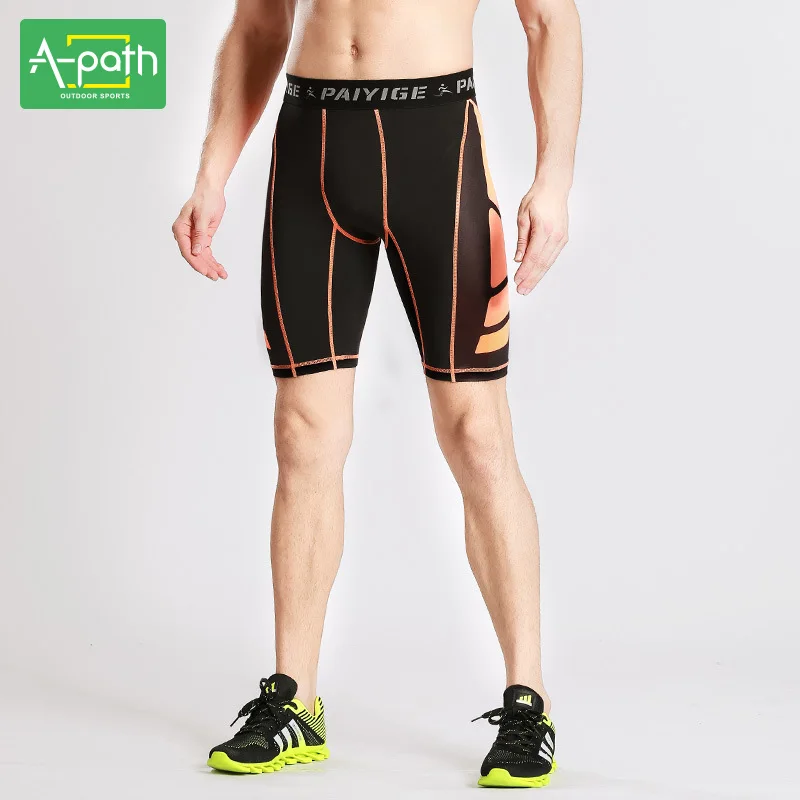 2017 новые летние быстросохнущие мужские беговые лосины для фитнеса спортивные