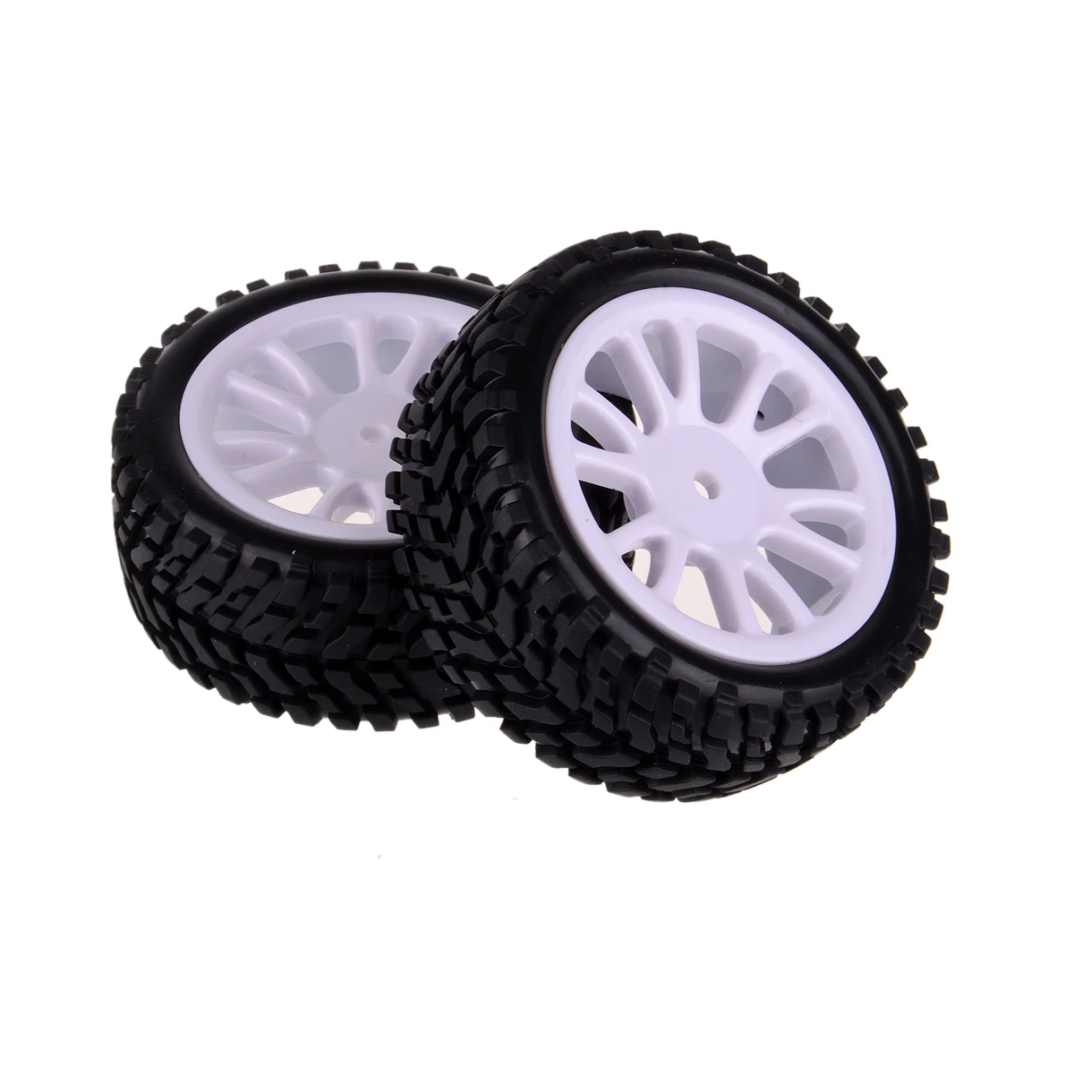 

HSP 1/16 Scale RC Car Spare Parts 2pcs Wheel Rim & Tyre tires Complete 19220