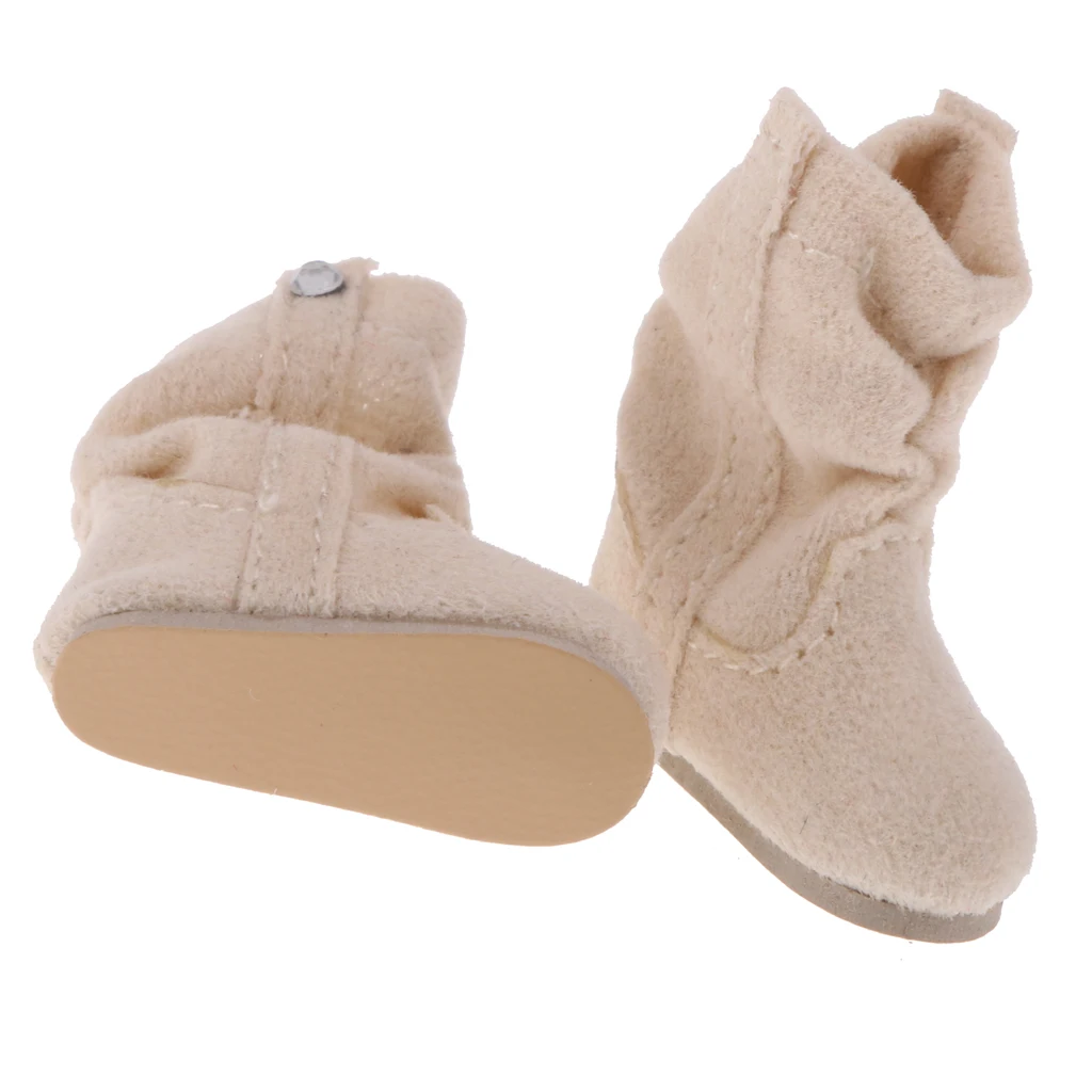 Новое поступление очаровательные бежевые кукольные ботинки из искусственной