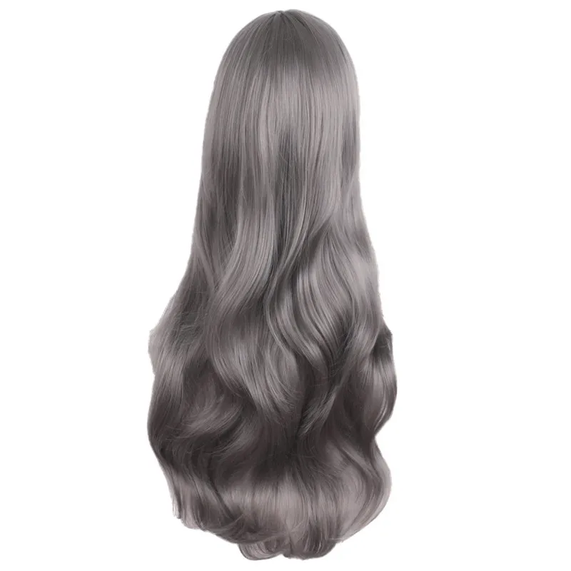 28 &quotпарики с длинными кудрявыми волосами для женщин золотые серые синтетические
