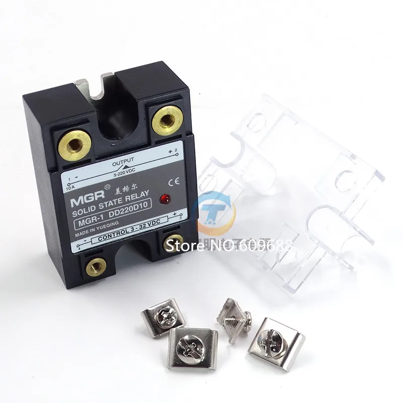 Однофазное твердотельное реле Mager MGR стандарта SSR 1 DD220D10 DD220D25