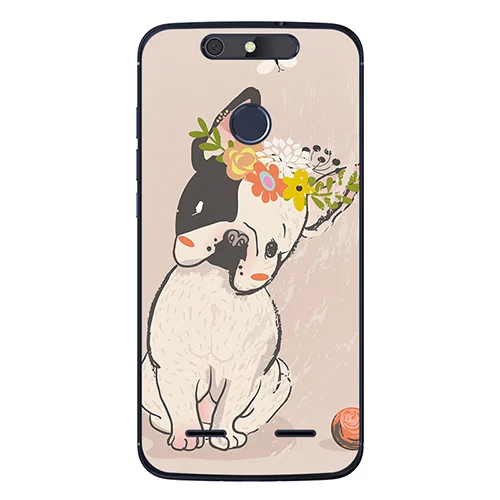 Для ZTE Blade V8 Lite 5,0 дюймов Мягкий ТПУ Силиконовые в форме цветка Чехол для мобильного телефона чехол для мобильного телефона накладка на корпус маска DIY - Цвет: ZteV8Lite HH46