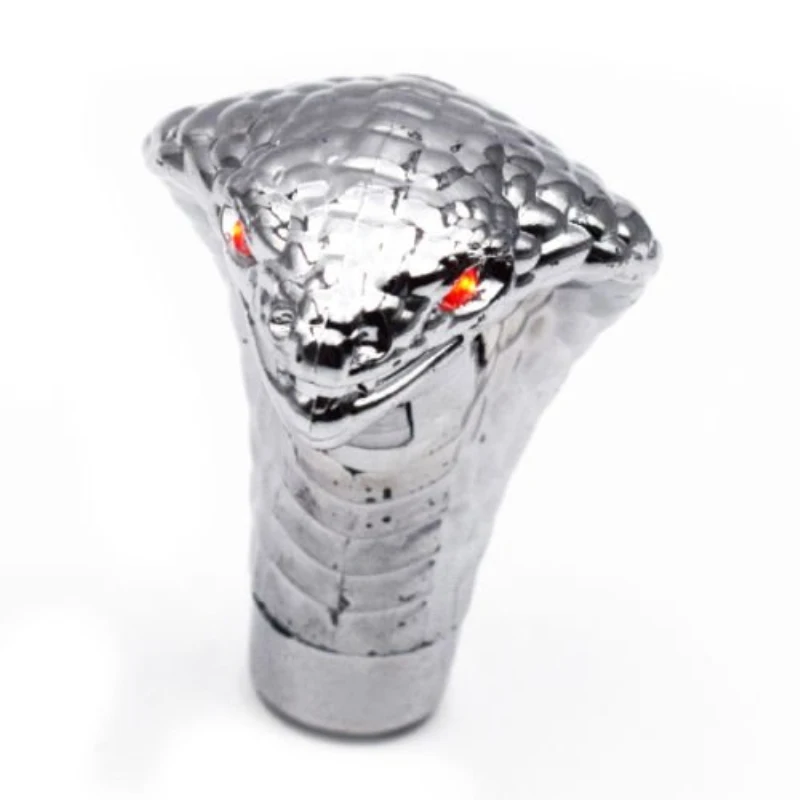 Autos LED Red Eyes 3D змея кобра палка рычаг переключения скоростей ручка передач