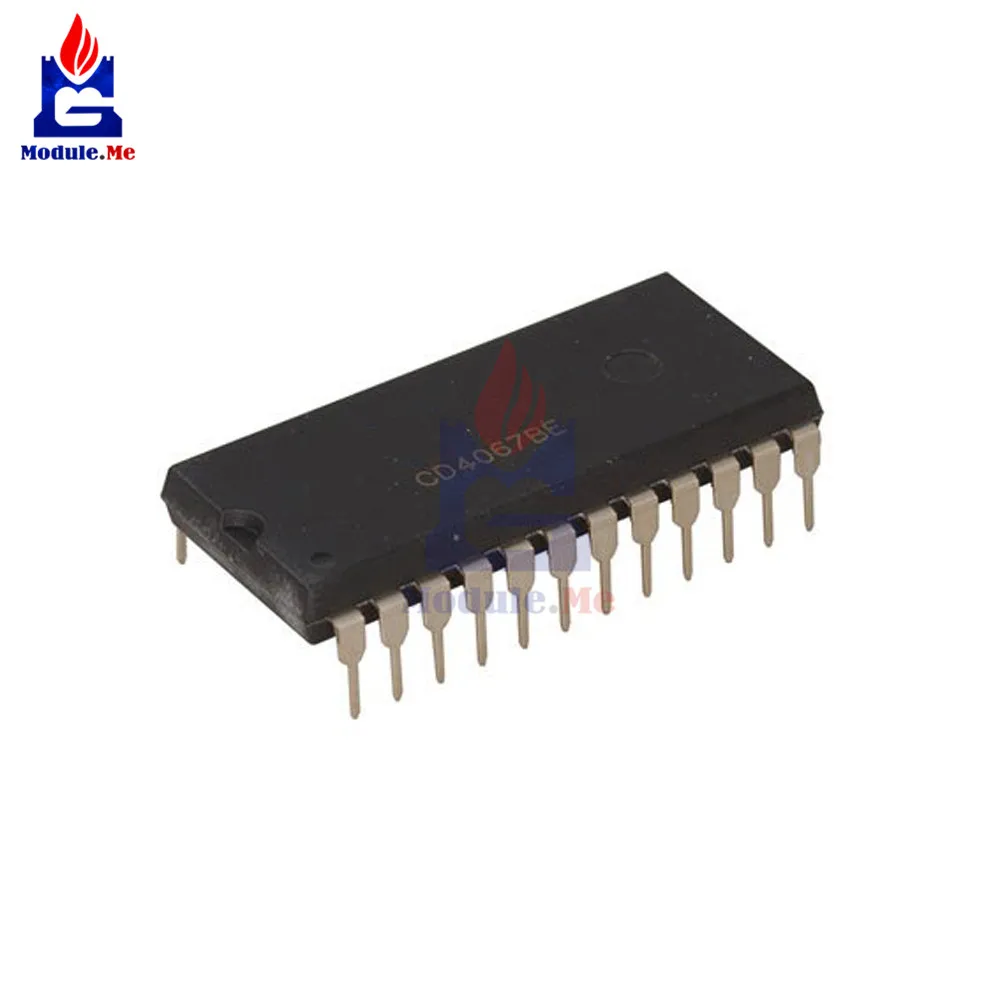 2 шт./лот IC чипы CD4067BE CD4067 4067 DIP24 MUX/DEMUX оригинальная интегральная схема | Электронные