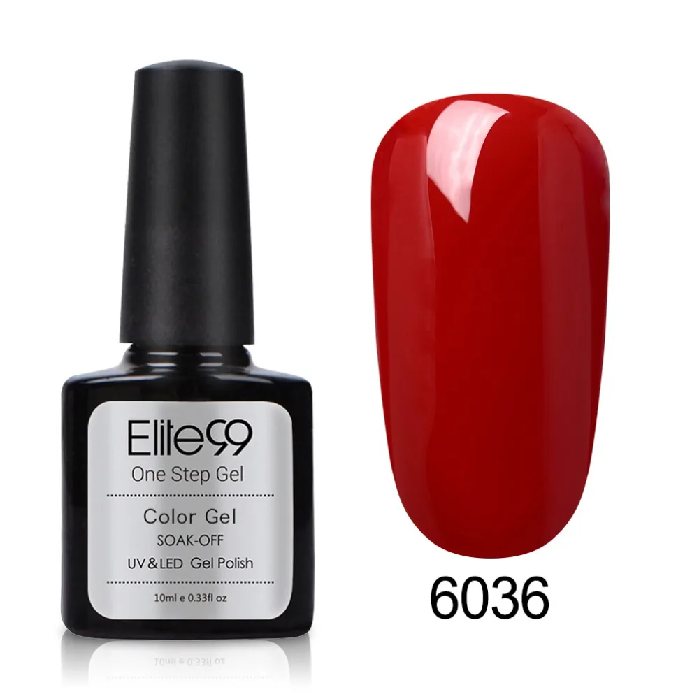 Elite99 3 в 1 УФ светодиодный гель для ногтей One Step маникюрный лак без необходимы вещи