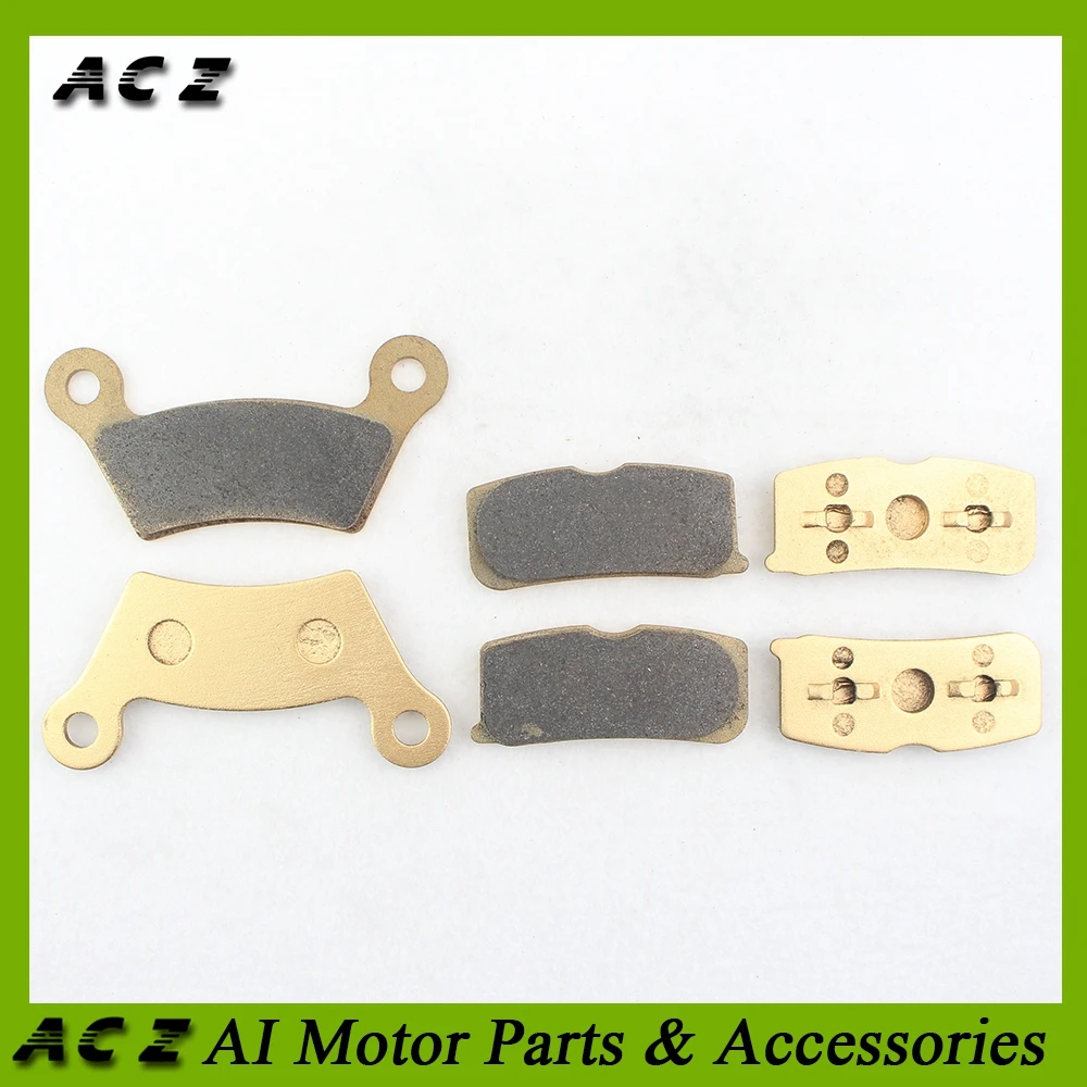 Передние и задние тормозные колодки для мотоцикла комплект тормозных дисков CAN AM