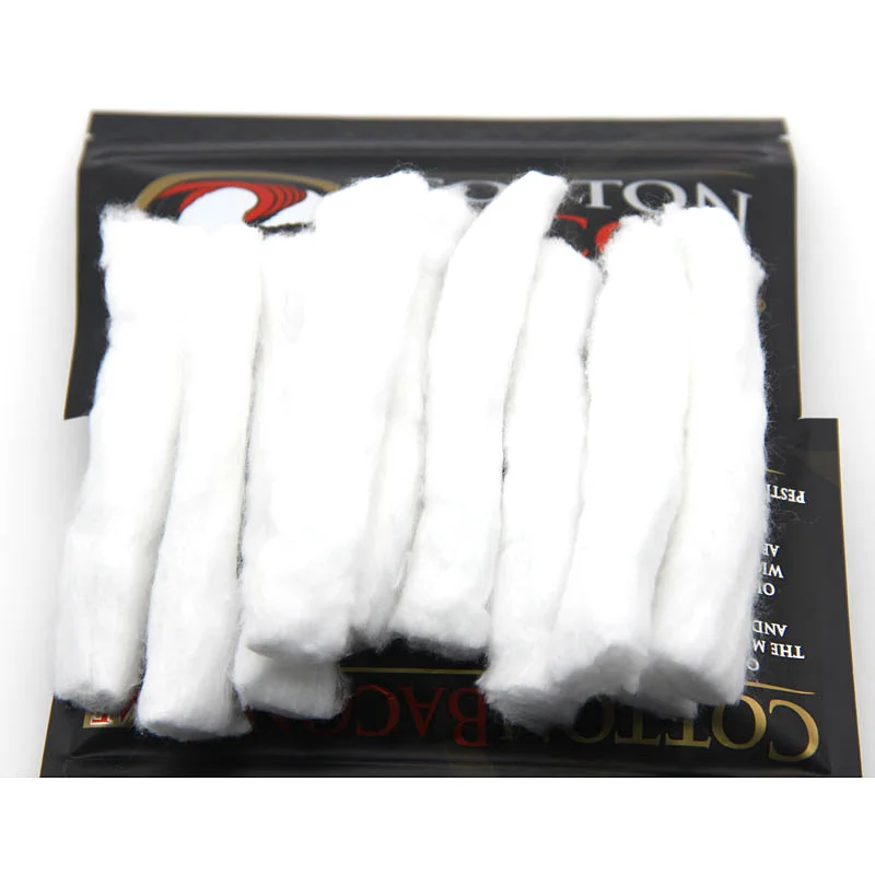 10pcs/pack Gold Version Vape Cotton Fit RDA RTA Atomizer Tank Coil Pen Prebuilt E-cigarette Accessories | Дом и сад