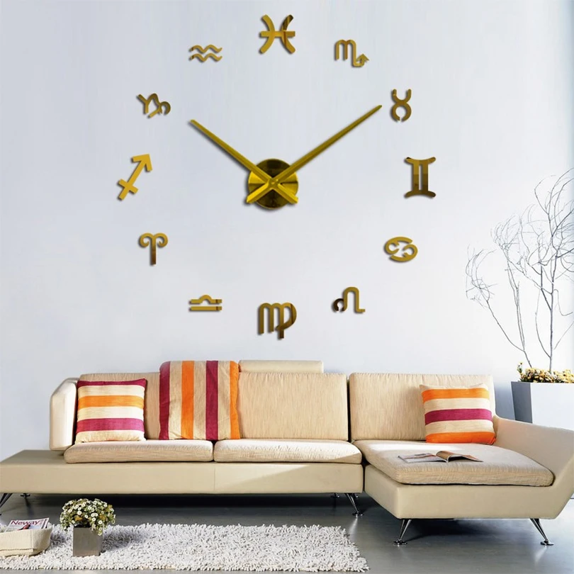 Акция 2020 новые большие 3d цифровые настенные часы современный дизайн