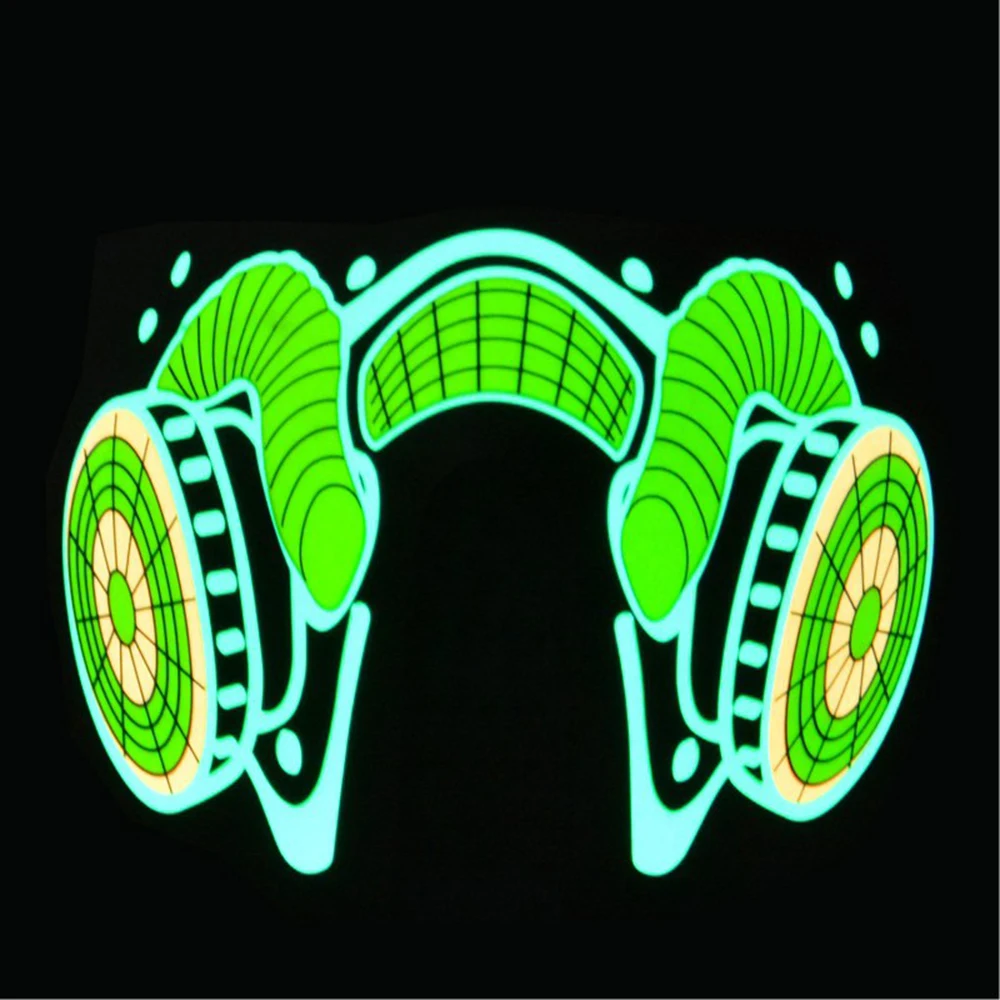 Светодиодный маска Хэллоуин музыка со звуком Active Косплэй для Light up Rave фестиваль