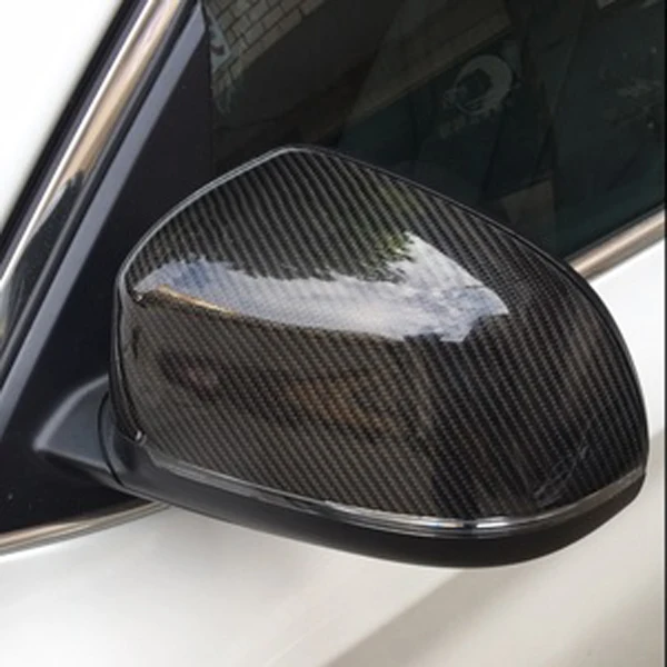 Real Carbon Fiber Side Mirror Covers Fit BMW X5 F15 X6 F16 X4 F26 X3 E83 Pair tape on | Автомобили и мотоциклы