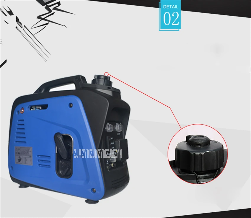 XYG950I Цифровой инвертор бензиновый генератор маленький портативный домашний Открытый Кемпинг Аварийный бензиновый генератор 800 Вт 220 В 4500об/мин