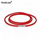 1 мм, 1,5 мм, 2 мм, 3 мм, шнур для ожерелья, кожаный шнур, восковая веревка, кружевная цепочка с вращающейся пряжкой для ожерелья DIY, поиск ювелирных изделий из браслетов