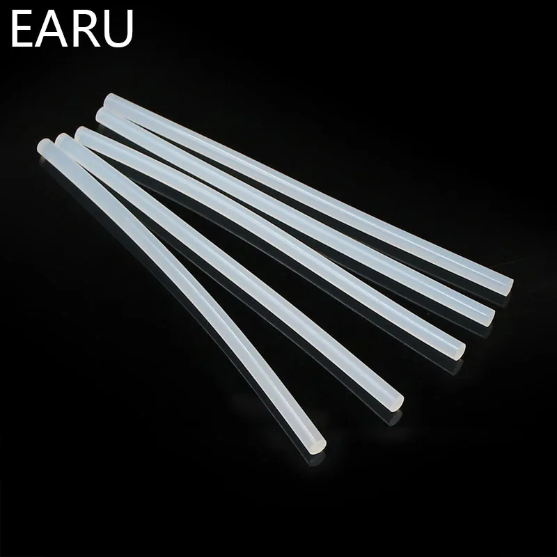 

7mm width 7x190mm Clear Hot Melt Glue Sticks For Electric Heat Glue Gun for DIY Car Audio Craft Repair General Purpose Adhesive