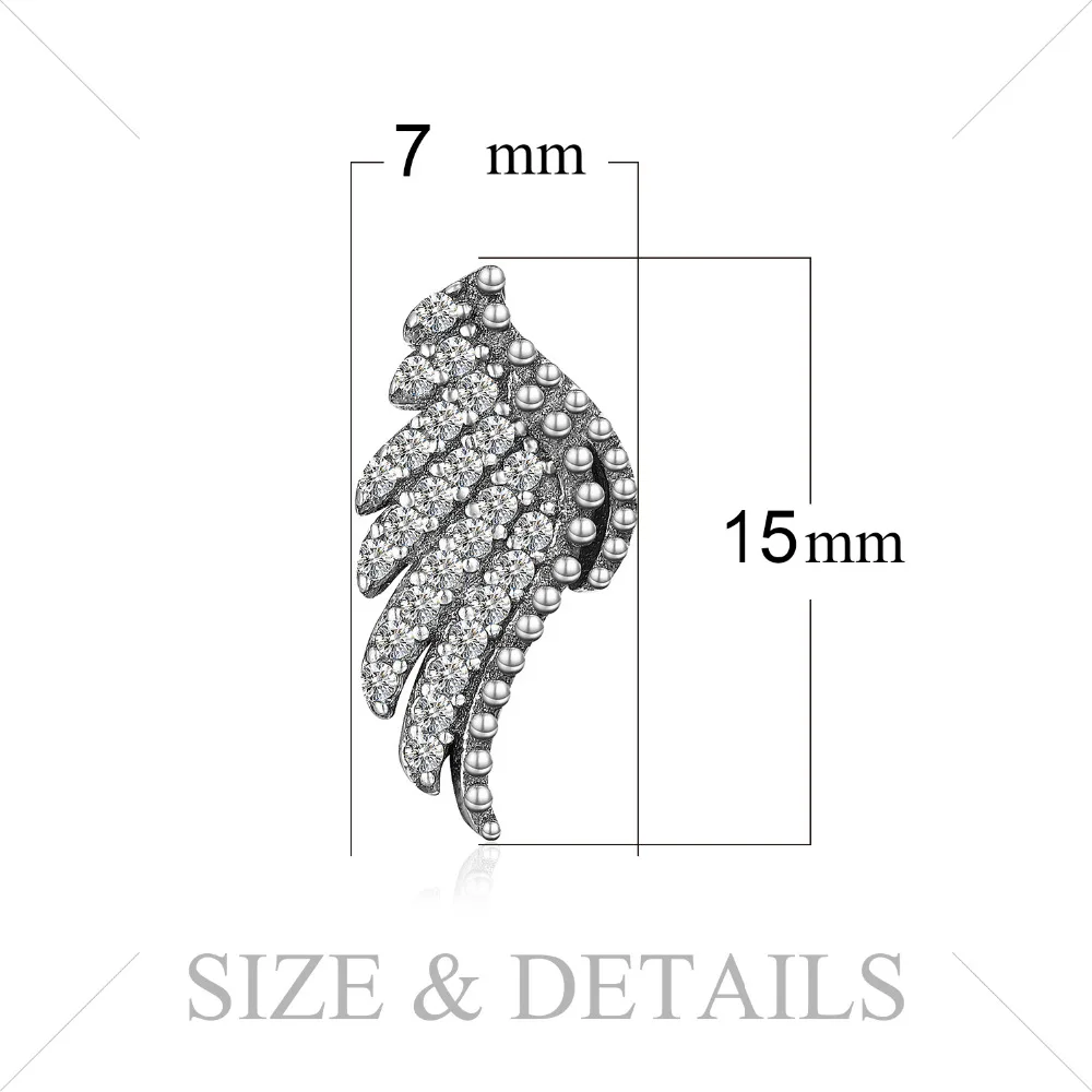 Женские корейские серьги-гвоздики JewelryPalace серьги из стерлингового серебра 925