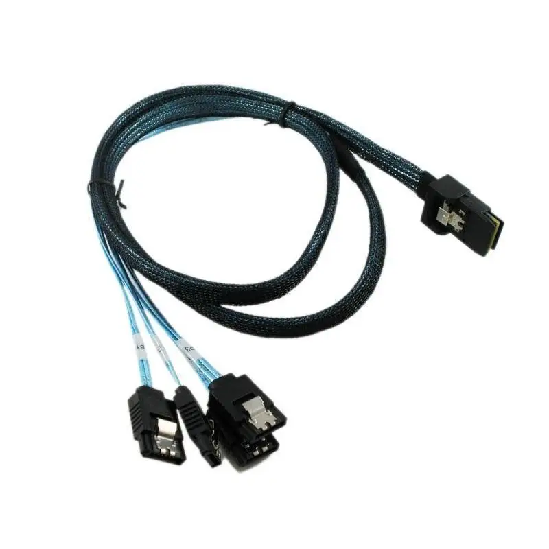 MLLSE 1 метр 3 средства ухода за кожей стоп мини SAS 4i SFF 8087 36 Pin типа папа для 4 SATA 7
