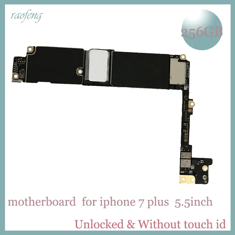 Raofeng Высокое качество без touch id 256 ГБ для iphone 7 plus материнская плата 5 дюймов
