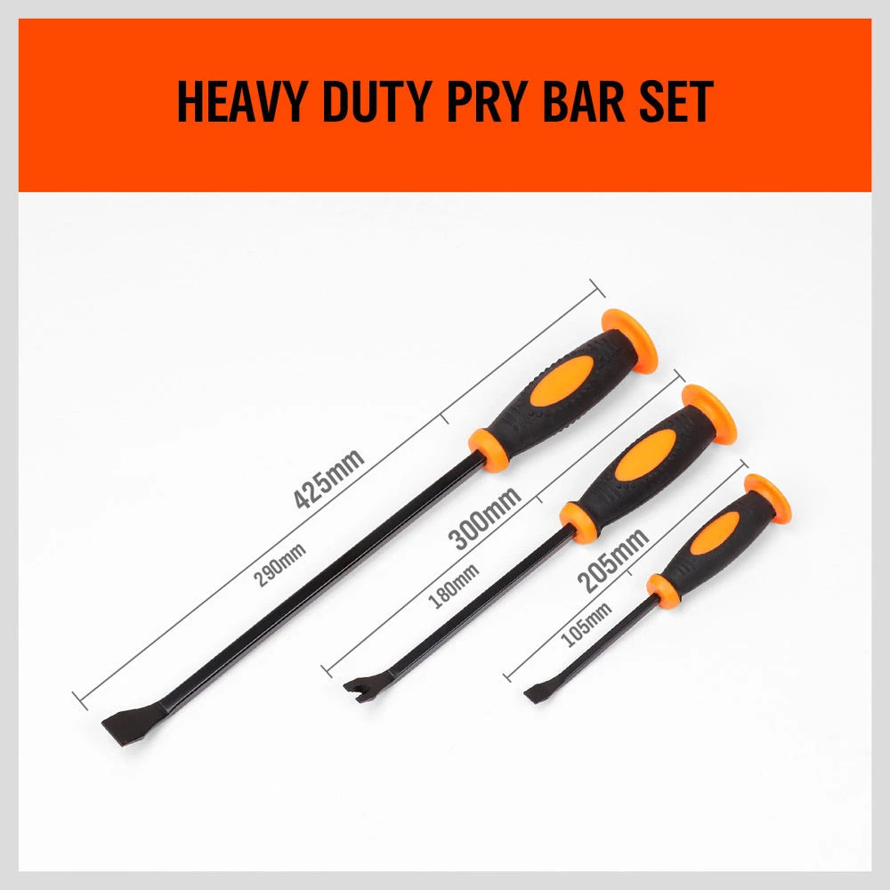 SEDY 3 шт. монтир инструмент лом Heavy Duty лом Strike Кепки гвоздодер долото Инструменты для ремонта автомобилей удаления ручной инструмент