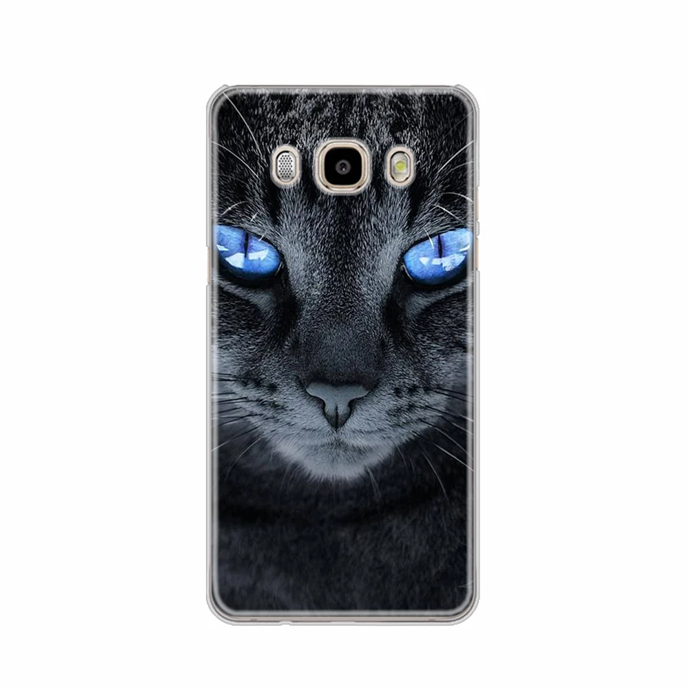 HAMEINUO чехол для телефона с изображением кошек и зеленых глаз Samsung Galaxy J1 J2 J3 J5 J7 MINI ACE