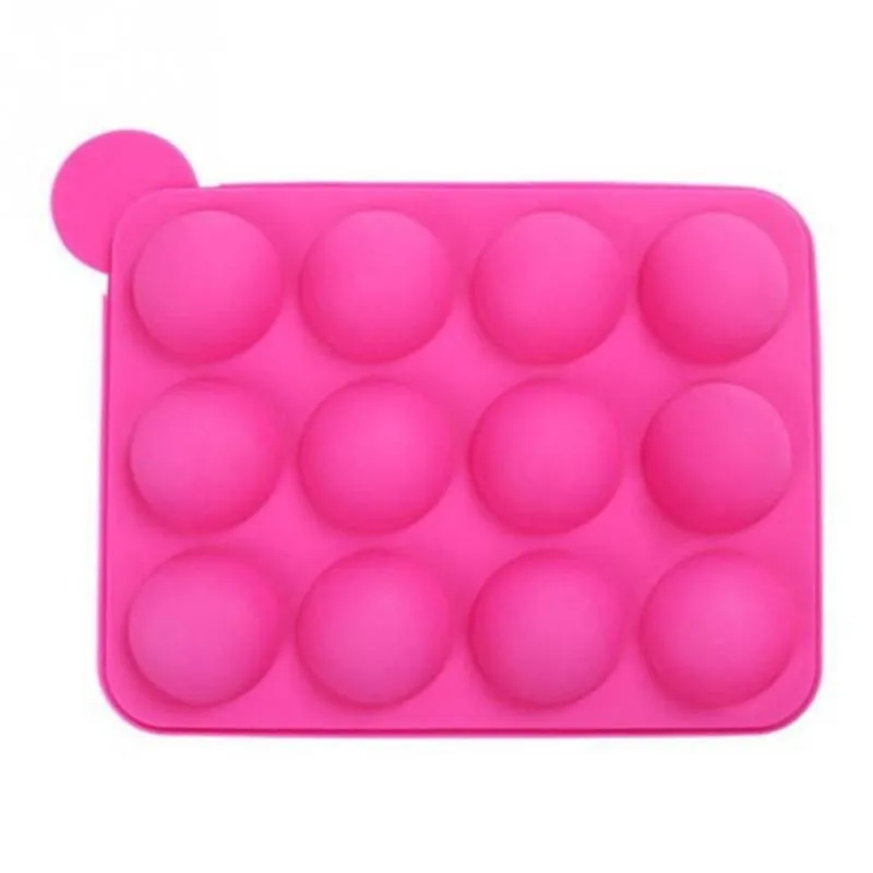 1 шт. силиконовая форма для леденцов с 12 отверстиями|mold cake|cookie decorating toolspop cakes tools |