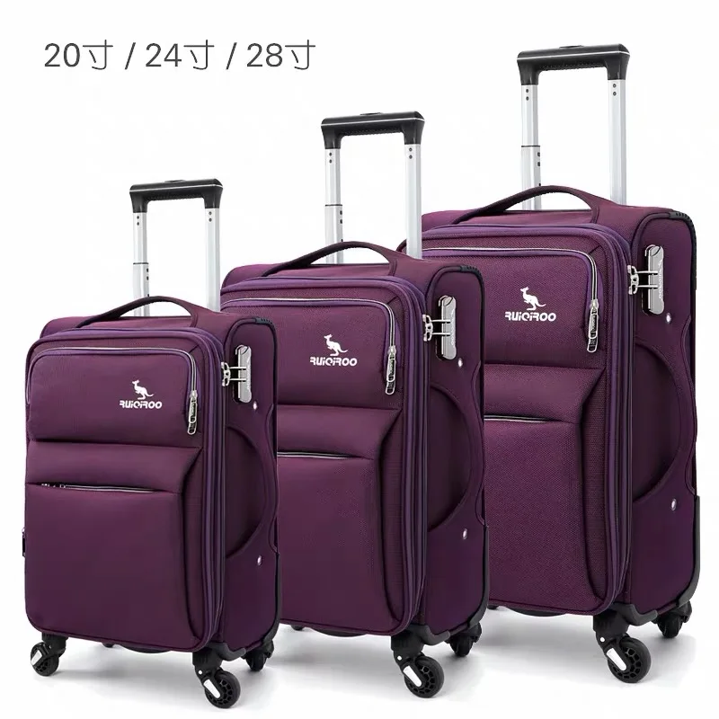 10 CARRYLOVE 2" 24" 2" дюймов Мужская и Женская дорожная сумка 3 шт. Комплект чемоданов багажная сумка с колесами - Цвет: 10