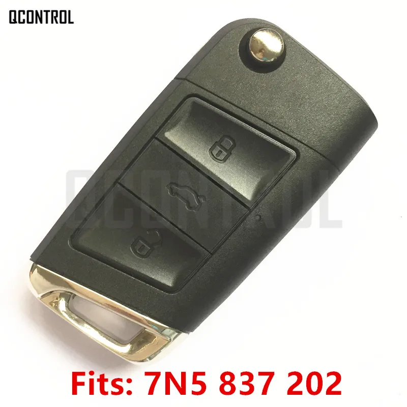 QCONTROL Автомобильный Дистанционный ключ для сиденья Alhambra/Altea/Ibiza/Leon/Mii/Toledo 2009-2016 |