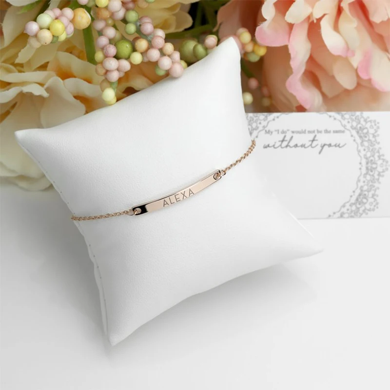 Женский браслет из нержавеющей стали под золото|Индивидуальные Браслеты| |