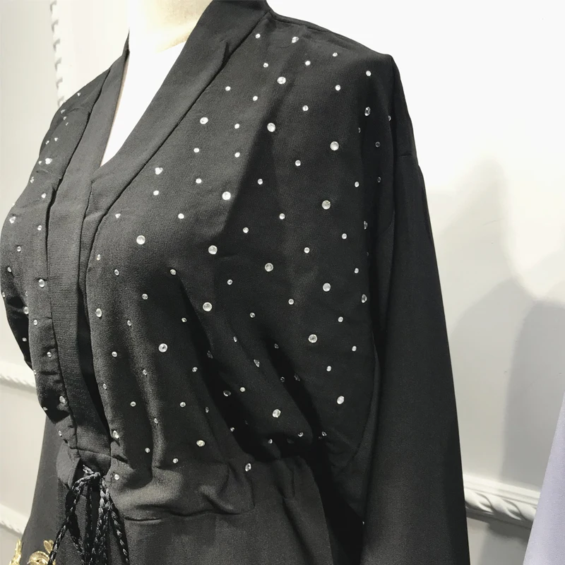 Vestidos Kaftan abaya Qatar Оман мусульманский хиджаб платье Абая для женщин халат Дубайский кафтан Elbise турецкие мусульманские платья одежда