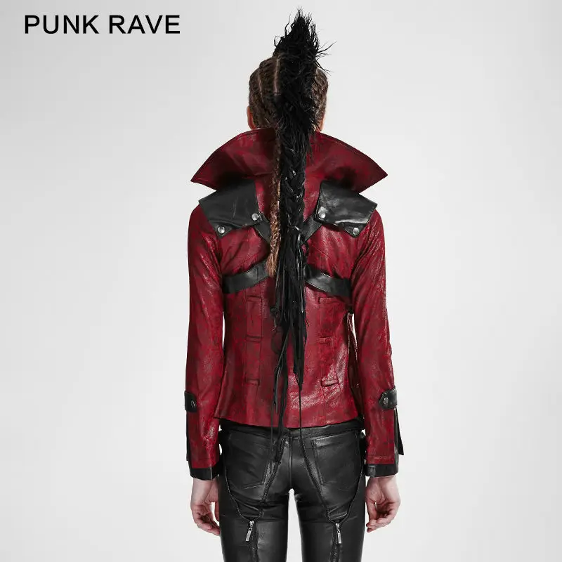 Модная короткая куртка унисекс Kera Streampunk Готическая Kei Y254|jacket coat|coat fashionfashion coat |