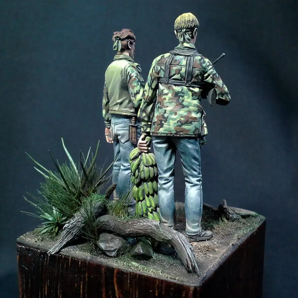Бескомбинированный морской котик США 1/35 (Вьетнамская война) не имеет базовой