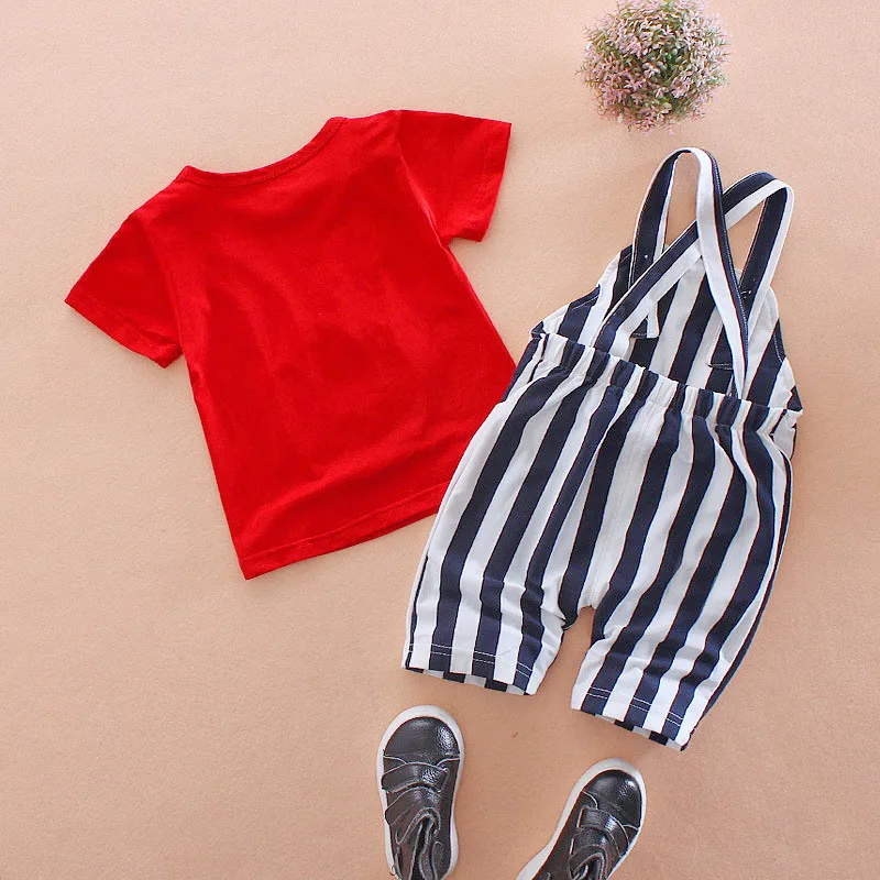 Для мальчиков BibiCola комплекты летней одежды Новая коллекция для маленьких детей