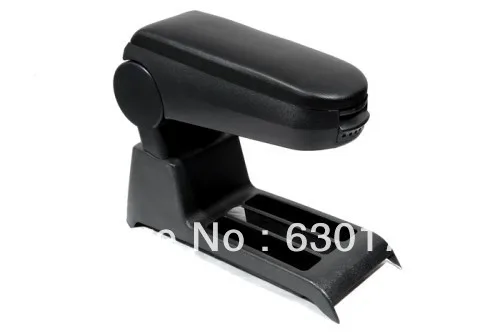 Подлокотник центральной консоли (черный кожаный) для VW Volkswagen Polo 9N 9N3|armrest console|armrest