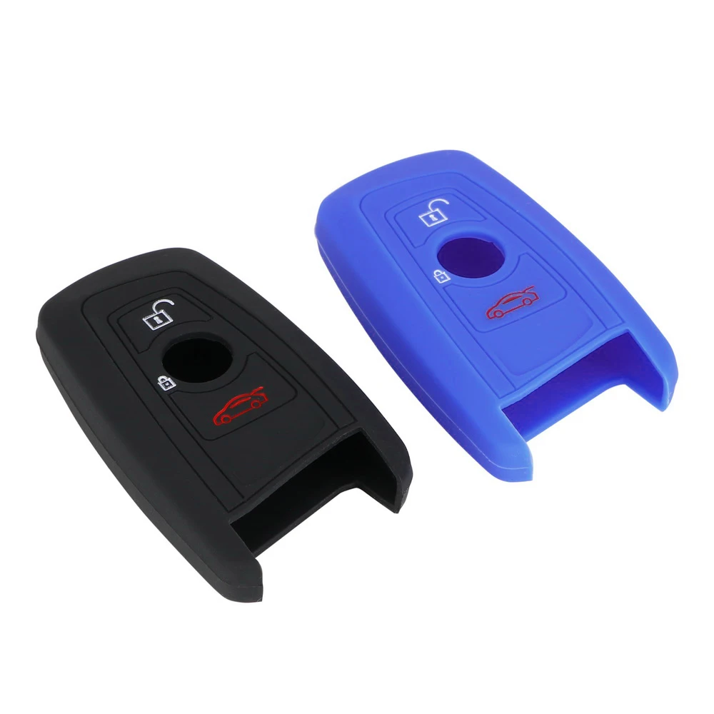 3 кнопки силиконовый чехол для ключей BMW 1 5 7 серии F30 F31 F34 F10 F11 F07 X1 X3 X4 X5 X6