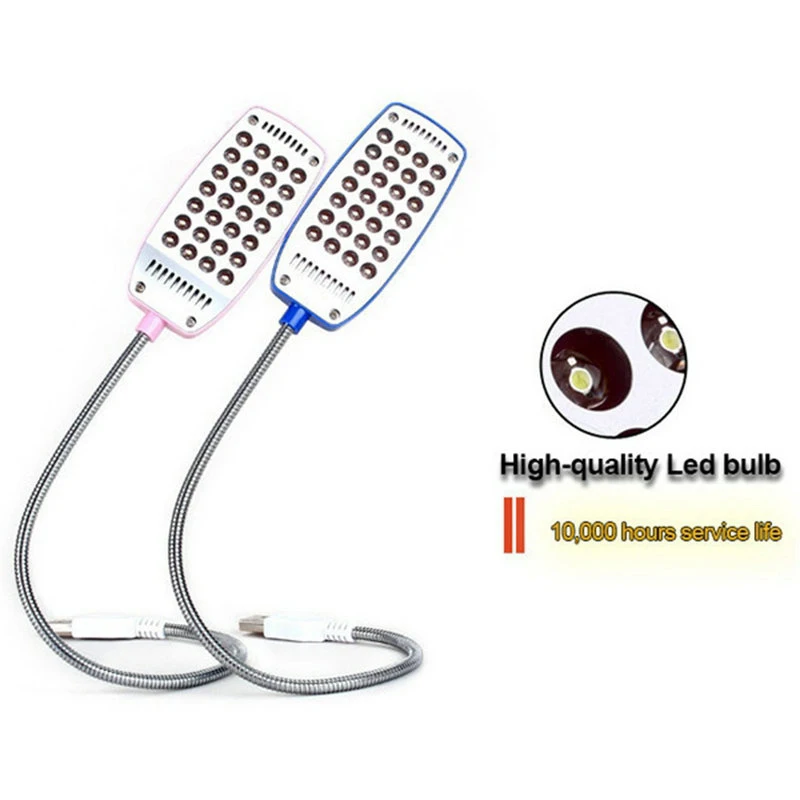 Гибсветильник Настольная лампа с 28 светодиосветодиодный и USB для защиты глаз