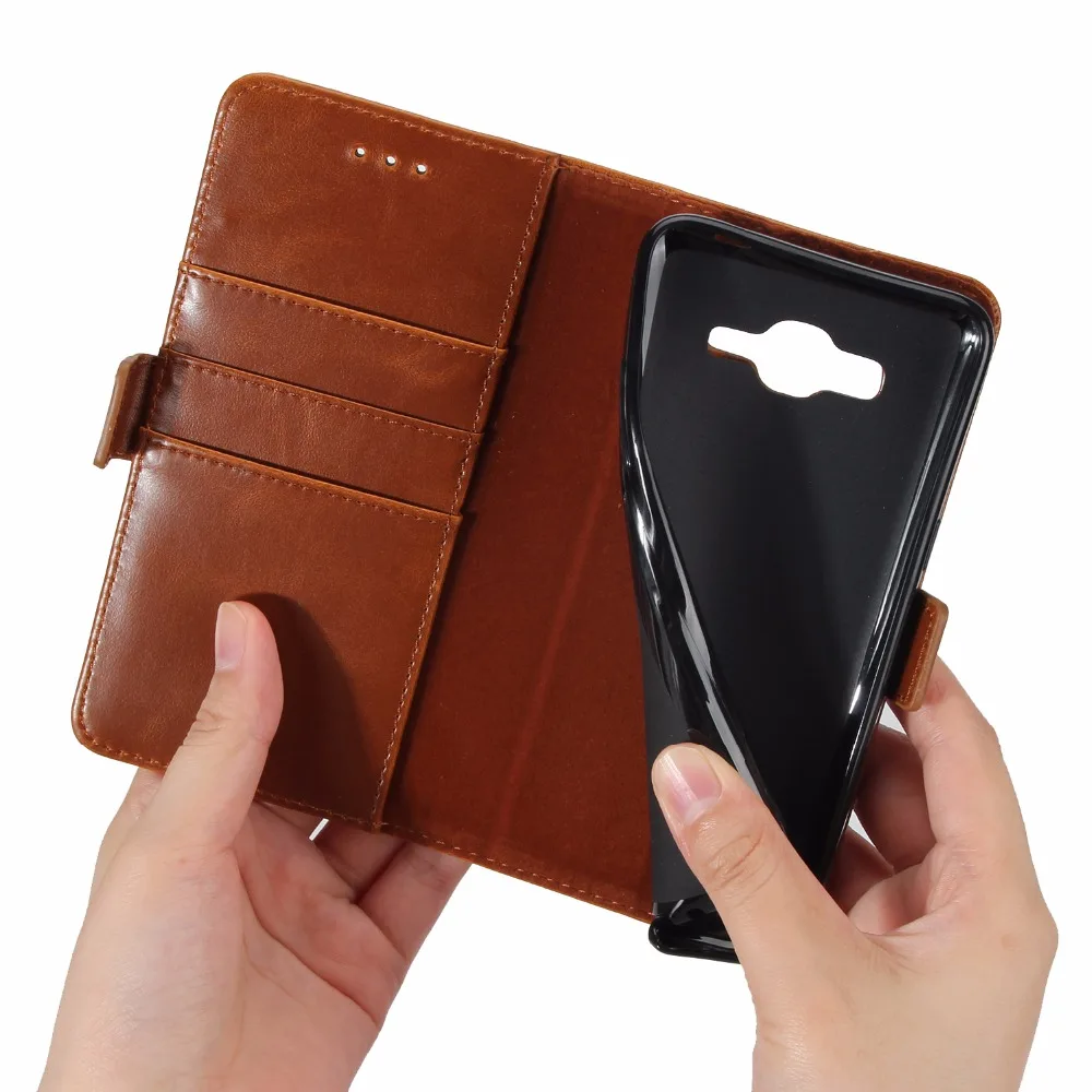 For Samsung J2Prime J5Prime J7Prime Luxury Flip Cover Wallet Leather Case Galaxy J2 J5 J7 Prime Phone Cases Hoesjes | Мобильные