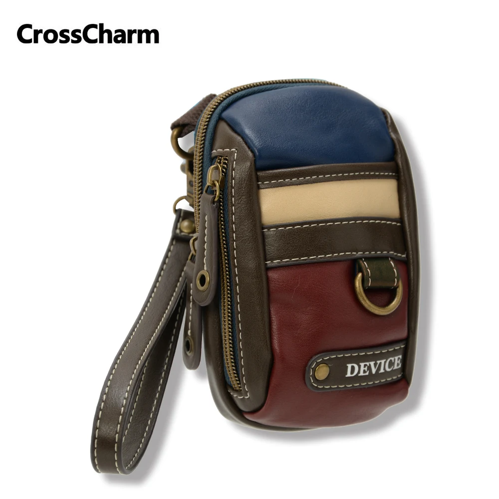 Сумка мессенджер Crosscharm Мужская кожаная для путешествий мини 50025|messenger crossbody bag|brand