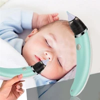 baby nasal aspirator electric safe hygienic nose cleaner with 2 sizes of nose tips and oral snot sucker for newborns boy girls