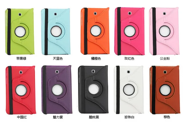 Новый вращающийся на 360 градусов чехол из искусственной кожи для Samsung Galaxy Note 8 0 N5100