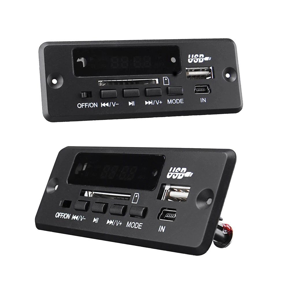 Новый стиль автомобиля MP3 Bluetooth декодер доска 5 В/12 vPCBA аудио модуль для