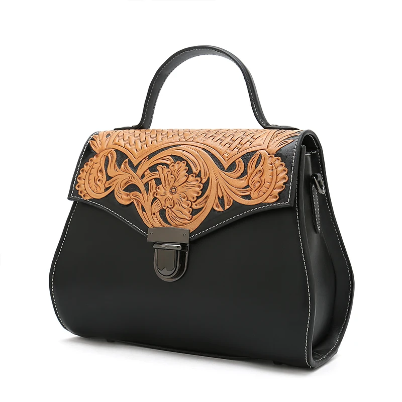 Сумка женская вырезать цветок ручной работы сумки для женщин через плечо Конверт