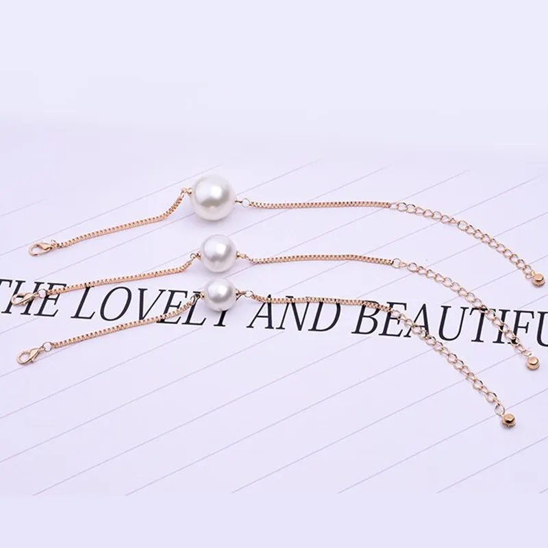 Модные Простые браслеты и с имитацией жемчуга аксессуары ювелирные изделия