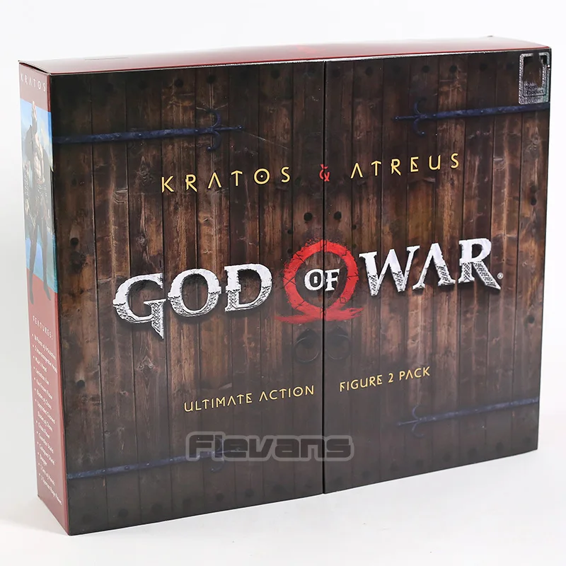 NECA God of War Kratos& Atreus конечная Фигурка Набор Коллекционная ПВХ модель игрушки
