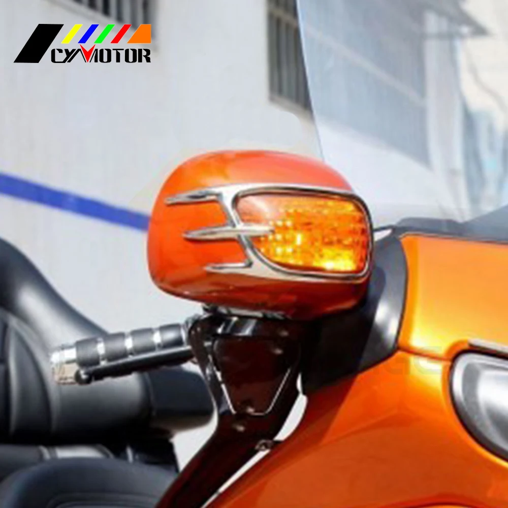 Декоративная крышка для указателей поворота мотоцикла Honda Goldwing GL1800 2001 2002 2003 2004 2005