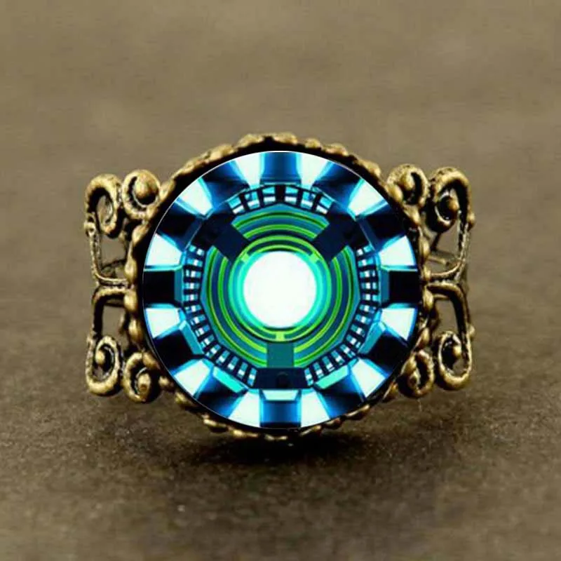Железный человек Arc реактор Тони Старк arc кольцо ювелирные изделия для женщин и