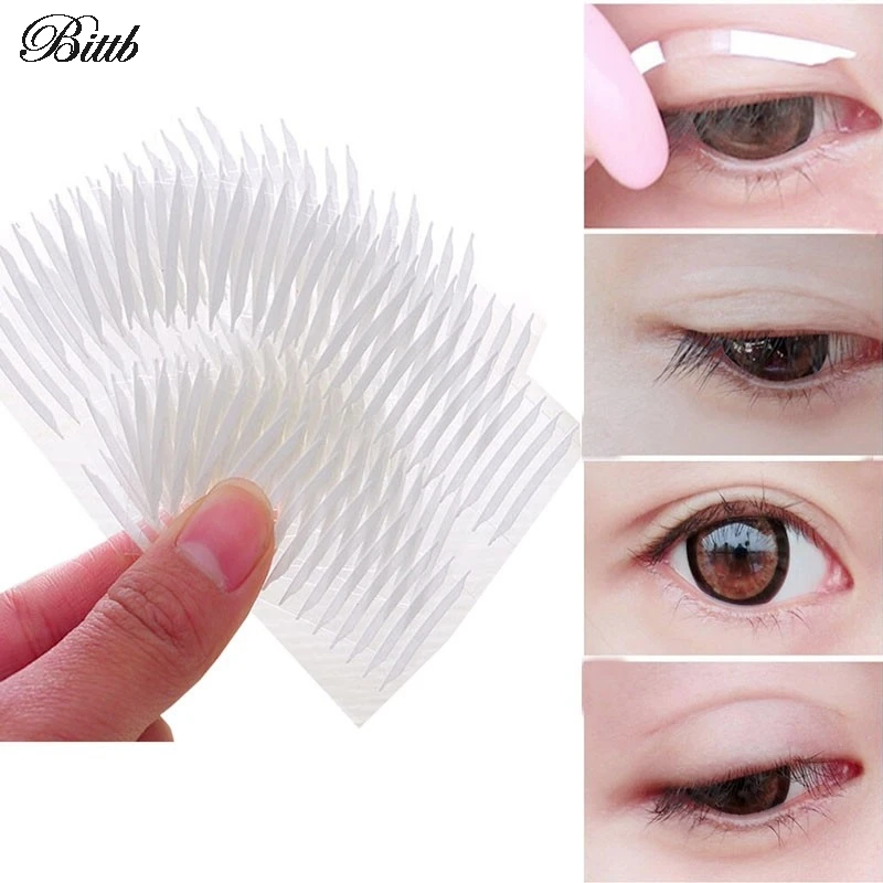 Bittb 30 пар Невидимый Двойной Лента для век наклейки Патчи Шарм лента глаз пробный