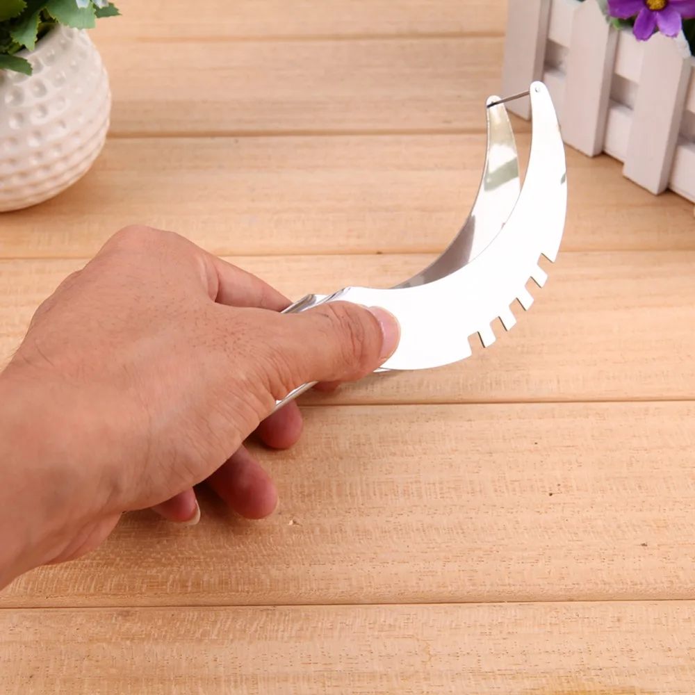 2 шт. арбуз слайсер Кухонные гаджеты из нержавеющей стали резак для фруктов нож