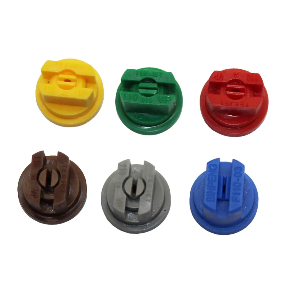 

20 Pcs 110 Degree High Pressure Atomization Fan-shaped Nozzles Agricultural Irrigation Sprayer Head Plant Protection Accessories