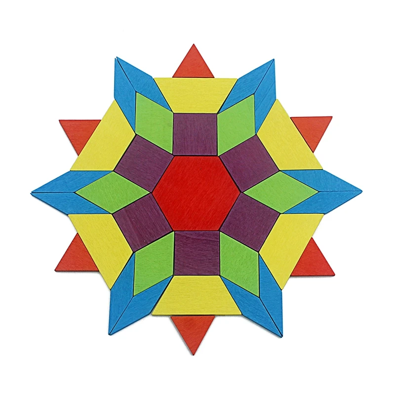 130 шт. Деревянный пазл игры Монтессори Развивающие игрушки для детей головоломки